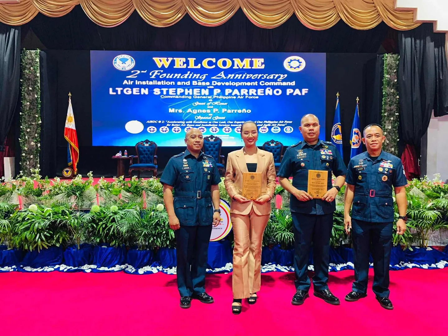 Recognition from service partners — recognition record