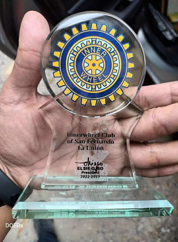 Inner Wheel recognition — recognition record