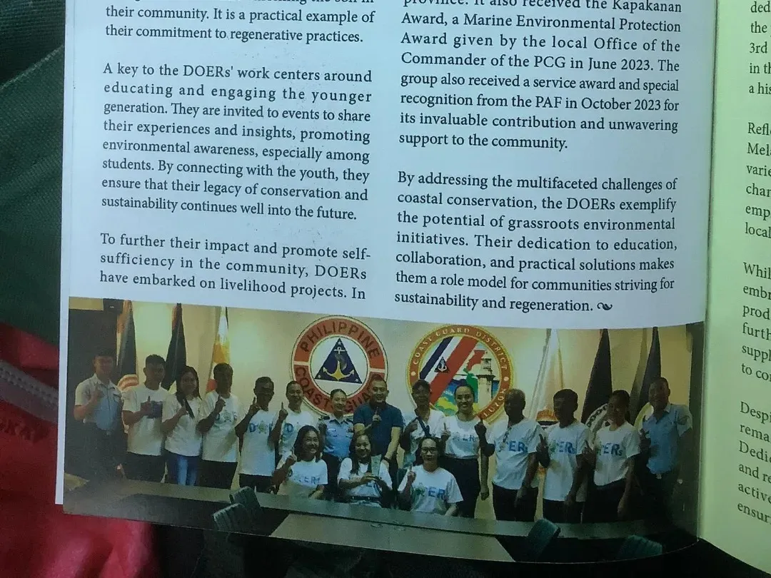 Coastal conservation in The North Magazine — recognition record