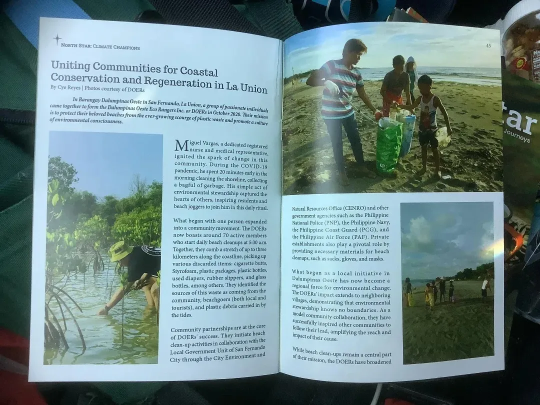 Coastal conservation in The North Magazine — recognition record